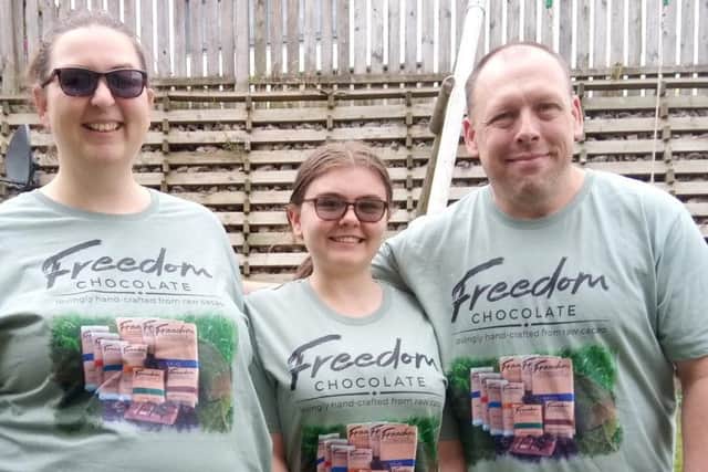 Husband-and-wife team Simon and Sarah Wood established the firm as they and their children suffer from multiple food intolerances. Picture: Contributed