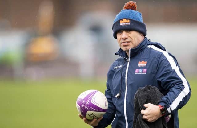 Richard Cockerill says his association with Leicester is 'still very much alive' but his focus is on ensuring Edinburgh reach the quarter-finals. Picture: Ross Parker/SNS/SRU