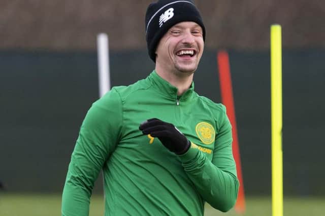 Leigh Griffiths will start for Celtic against Partick Thistle in the Scottish Cup. Picture: Craig Foy / SNS