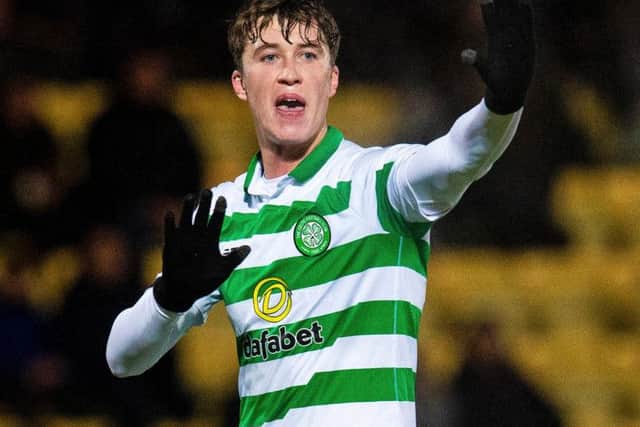 Jack Hendry has made only one first team appearance for Celtic this season. Picture: SNS