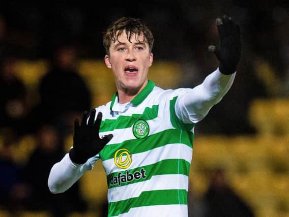 Jack Hendry has made only one first team appearance for Celtic this season. Picture: SNS