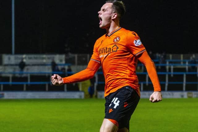Lawrence Shankland has scored 24 goals in 26 games for Dundee United this season. Picture: Bruce White / SNS
