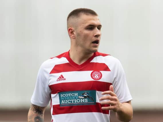 Scott Martin found the net for Accies.
