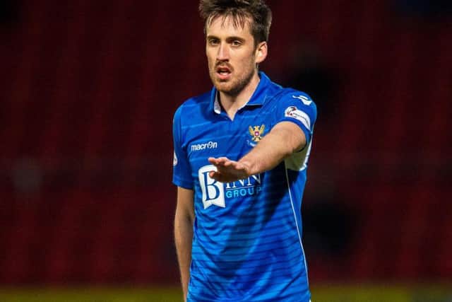 Callum Booth opened the scoring for St Johnstone.