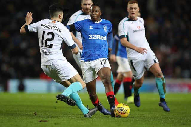 Joe Aribo is confident there will be no repeat of Rangers' 'sloppy setbacks'. Picture: Getty.