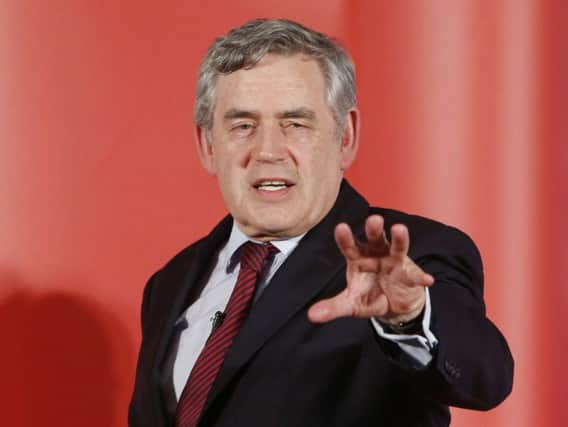 Former Prime Minister Gordon Brown says fundamental change to the UK is required to stop people voting for Scottish independence. PIC: PA