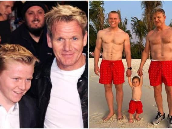 Gordon Ramsay's 20-year-old son chooses to train in the marines rather than follow his dad's chef profession