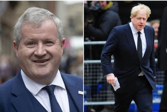 Ian Blackford urges Boris to take action on revealing alleged Russian interference in the UK democratic process   picture: JPI Media