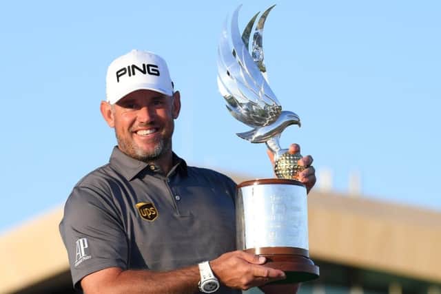 Lee Westwood, having won in Abu Dhabi, could add vital experience to Europes Ryder Cup team. Picture: Getty.