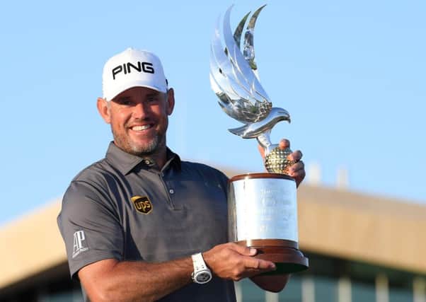 Lee Westwood, having won in Abu Dhabi, could add vital experience to Europes Ryder Cup team. Picture: Getty.