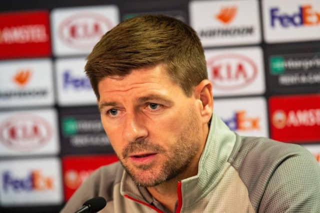 Steven Gerrard wants Robby McCrorie to get Premiership experience. Picture: SNS