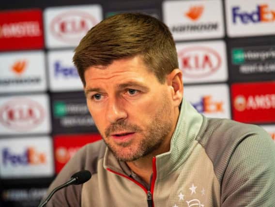 Steven Gerrard wants Robby McCrorie to get Premiership experience. Picture: SNS