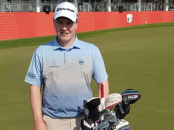 Bob MacIntyre is hoping to tee up in this week's Omega Dubai Desert Classic after being forced to miss last week's Abu Dhabi HSBC Championship due to a hand injury