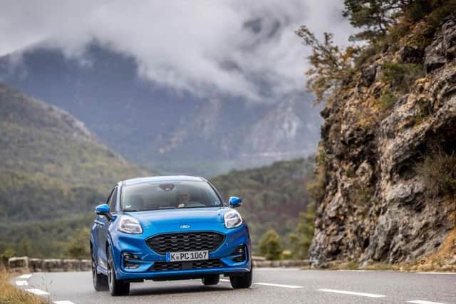 The Puma isn't as dynamic as a Fiesta but it's probably the best-driving car in its class