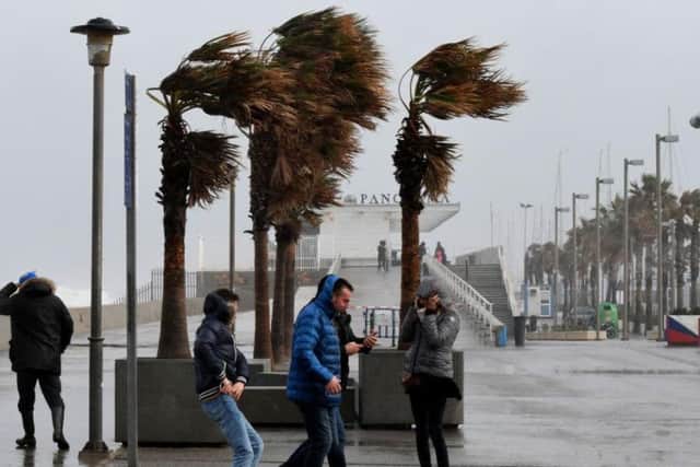 Tourists have been urged to take care following high winds and torrential rain (Photo: Getty Images)