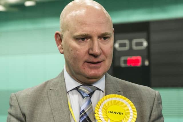 SNP supporters are lobbying the party to readmit Neale Hanvey (pictured) 

picture: George Mcluskie