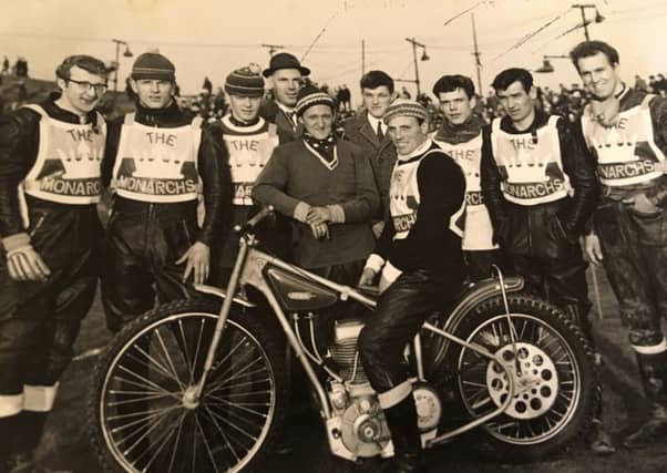 Doug Templeton with teammates