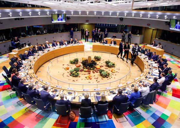 Losing our seat at the table in Brussels: The EUs peers are China and the US, while the UK is not that important (Picture: Olivier Matthys/pool/AFP via Getty Images)