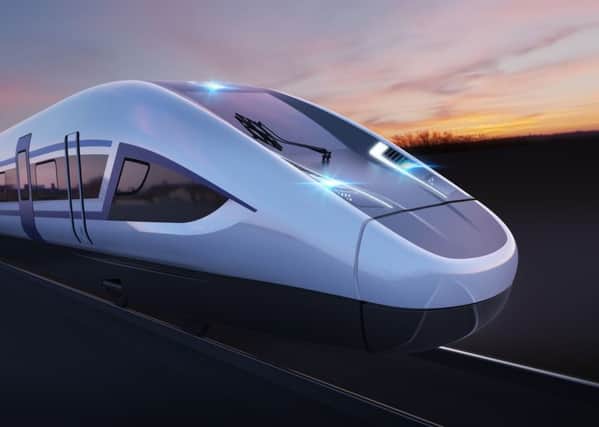 Will the rising estimates for the new HS2 rail link stop at £106 billion? (Picture: Siemens/PA Wire)