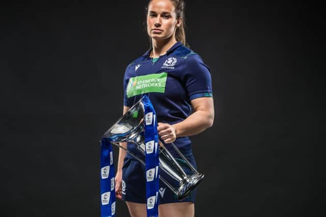 Scotland captain Rachel Malcolm says an increased number of matches has helped her team prepare for the Women's Six Nations. Picture: INPHO/Dan Sheridan