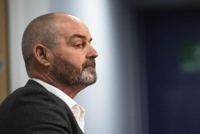 Scotland manager Steve Clarke at Hampden Park. Picture: Gary Hutchison/SNS
