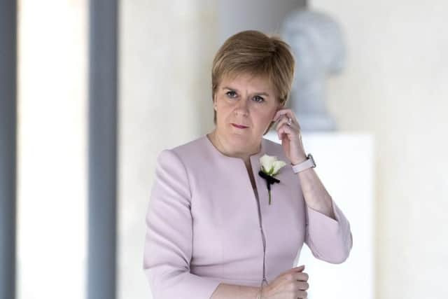 The First Minister suggested the actions of the Conservatives appear at odds with their promises to strengthen protections as a result of the UK's departure from the EU. Picture: PA