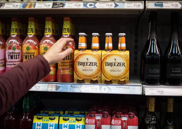 Alcohol sales have dropped in the first year of the minimum pricing scheme