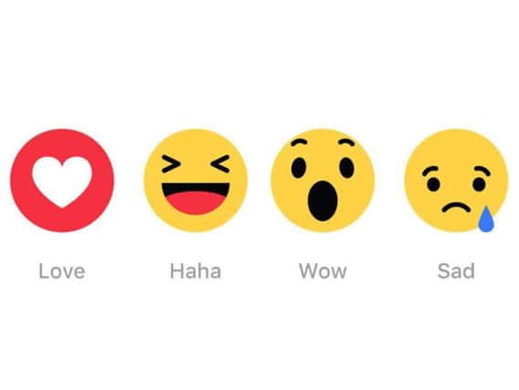 Users can choose from seven emotions, which are very similar to Facebook's feature on Messenger. Picture: PA