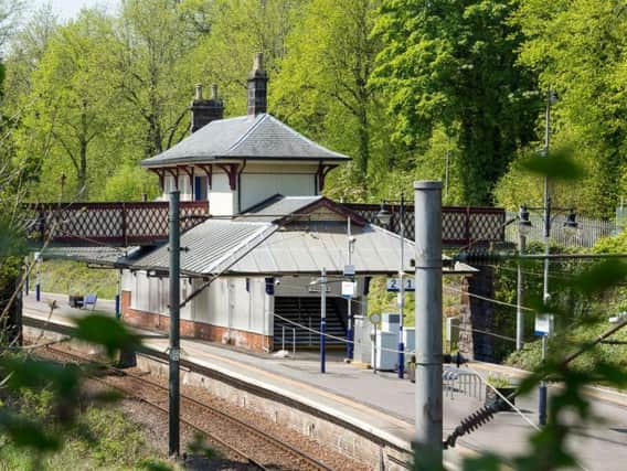 Maxwell Park station on the south side of Glasgow. Picture: RHT/Paul Childs