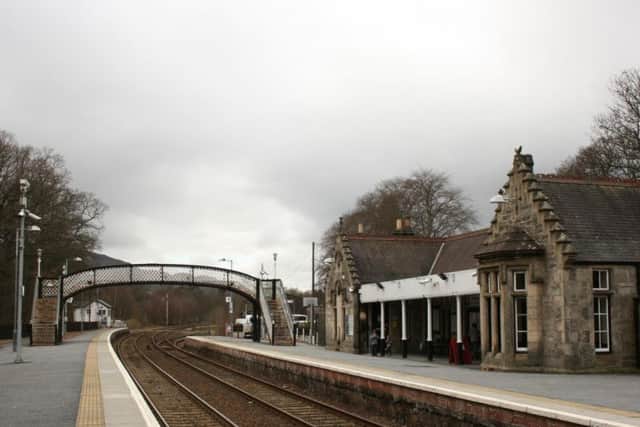 Pitlochry station now houses a second-hand bookshop. Picture: RHT/Richard Horne