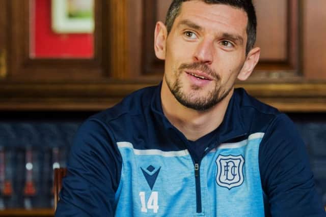 Dundee midfielder Graham Dorrans has signed a new 18-month contract with the club. Picture: Mark Scates/SNS