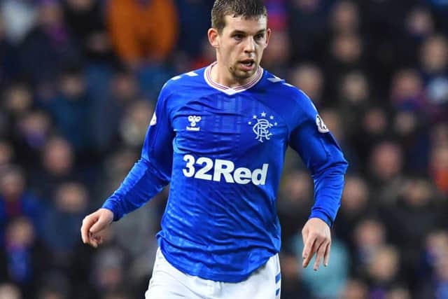 Jon Flanagan in action for Rangers against St Mirren. Picture: Paul Devlin/SNS