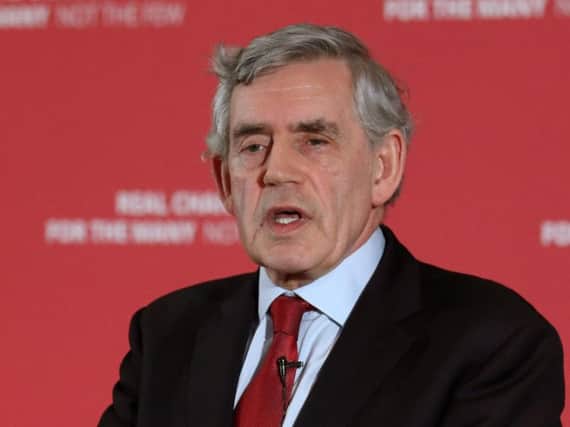 Gordon Brown has issued child poverty warning
