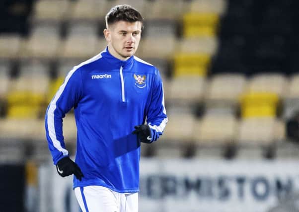 St Johnstone's Matty Kennedy could seal his move to Aberdeen in time to face St Mirren. Picture: Roddy Scott / SNS