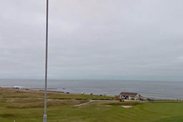 The fire at Moray Golf Club on Wednesday evening was deliberate and caused extensive damage   picture: Google Maps