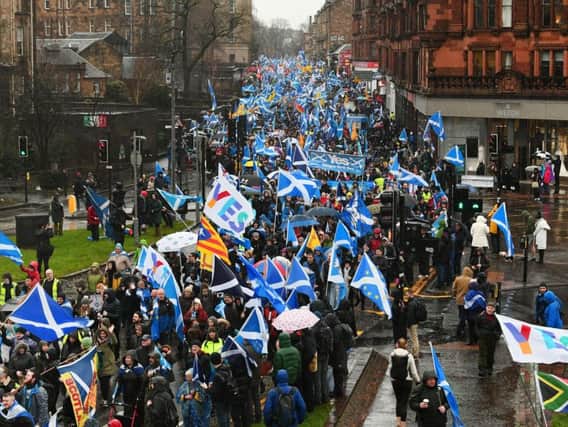 The majority of Scots believe the power to hold a second independence referendum should be held by Holyrood over Westminster, according to a poll.