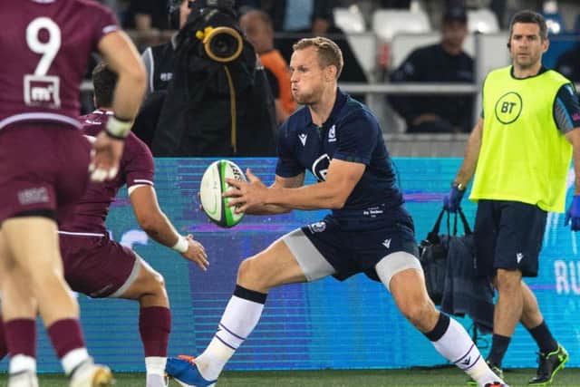Rory Hutchison featured for Scotland in the Summer International Tests but was left out of the World Cup squad