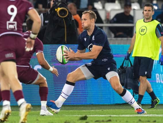 Rory Hutchison featured for Scotland in the Summer International Tests but was left out of the World Cup squad