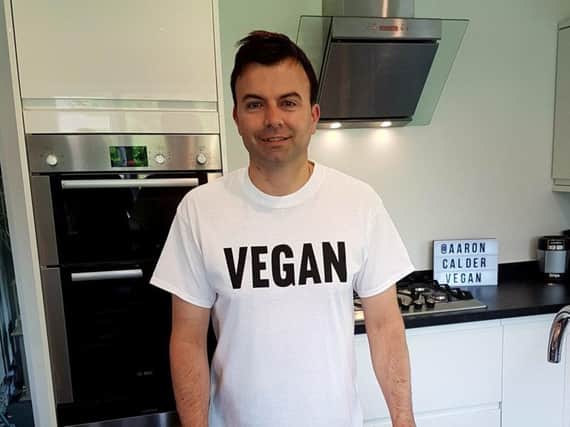 Aaron Calder ditched alcohol after he was rushed to hospital with a liver condition which caused him to vomit blood, but he did not get better for two years until he took up a plant-based diet after watching a Netflix documentary.