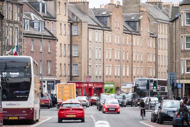Edinburgh has the highest proportion of deaths attributable to pollution in the country, ahead of Glasgow, Dundee and Aberdeen. Picture: JPIMEDIA