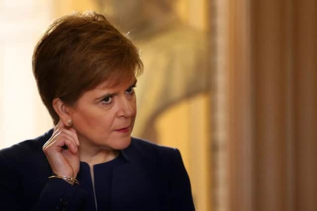 Nicola Sturgeon unveiled her plans for a Scottish visa in Edinburgh