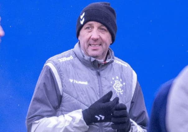 Rangers assistant manager Gary McAllister at training. Picture: Bill Murray/SNS