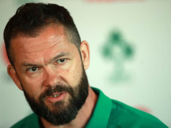 New Ireland coach Andy Farrell. Picture: Getty Images