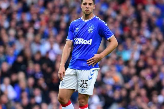 Matt Polster impressed as a second-half substitute for Rangers against Hearts. Picture: Getty Images