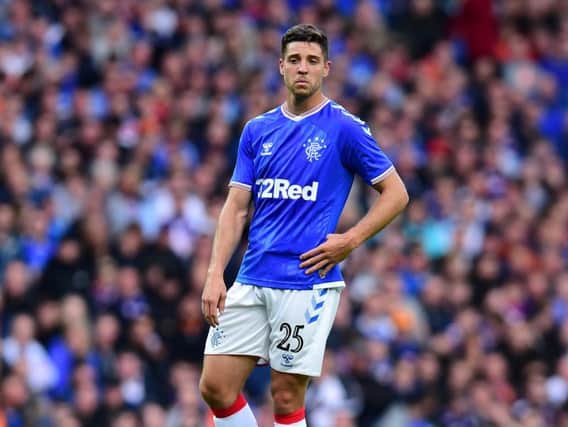 Matt Polster impressed as a second-half substitute for Rangers against Hearts. Picture: Getty Images