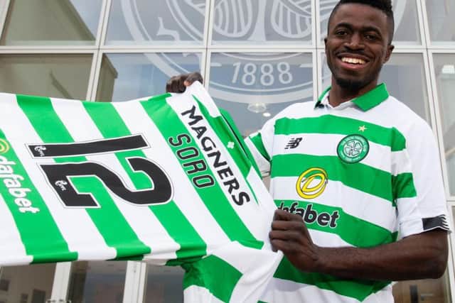 New Celtic signing Ismaila Soro. Picture: Craig Foy/SNS