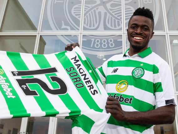 New Celtic signing Ismaila Soro. Picture: Craig Foy/SNS