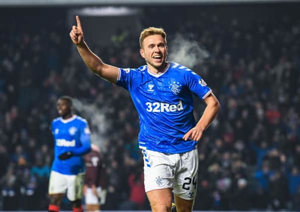 Greg Stewart is one of many players who have become lost on a well-trod path at Ibrox. Picture: SNS.