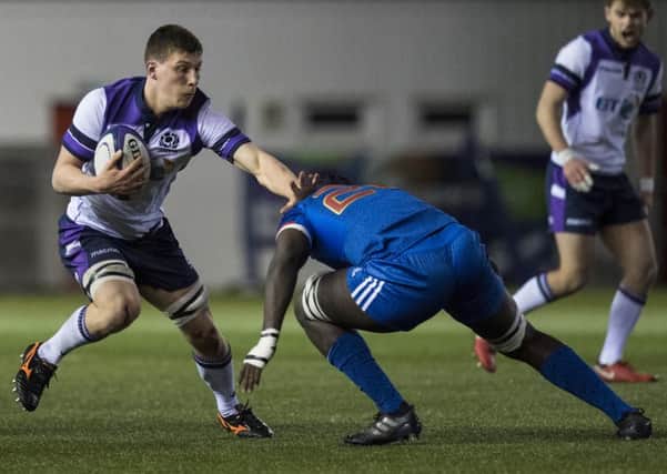 Rory Darge will captain Scotland U20 in Cork. Picture: SNS