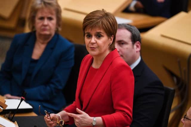 The Scottish Parliament has backed calls for a second independence referendum. Picture: Pa